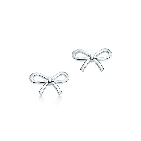 tiffany bow ring replica|tiffany bow earrings silver.